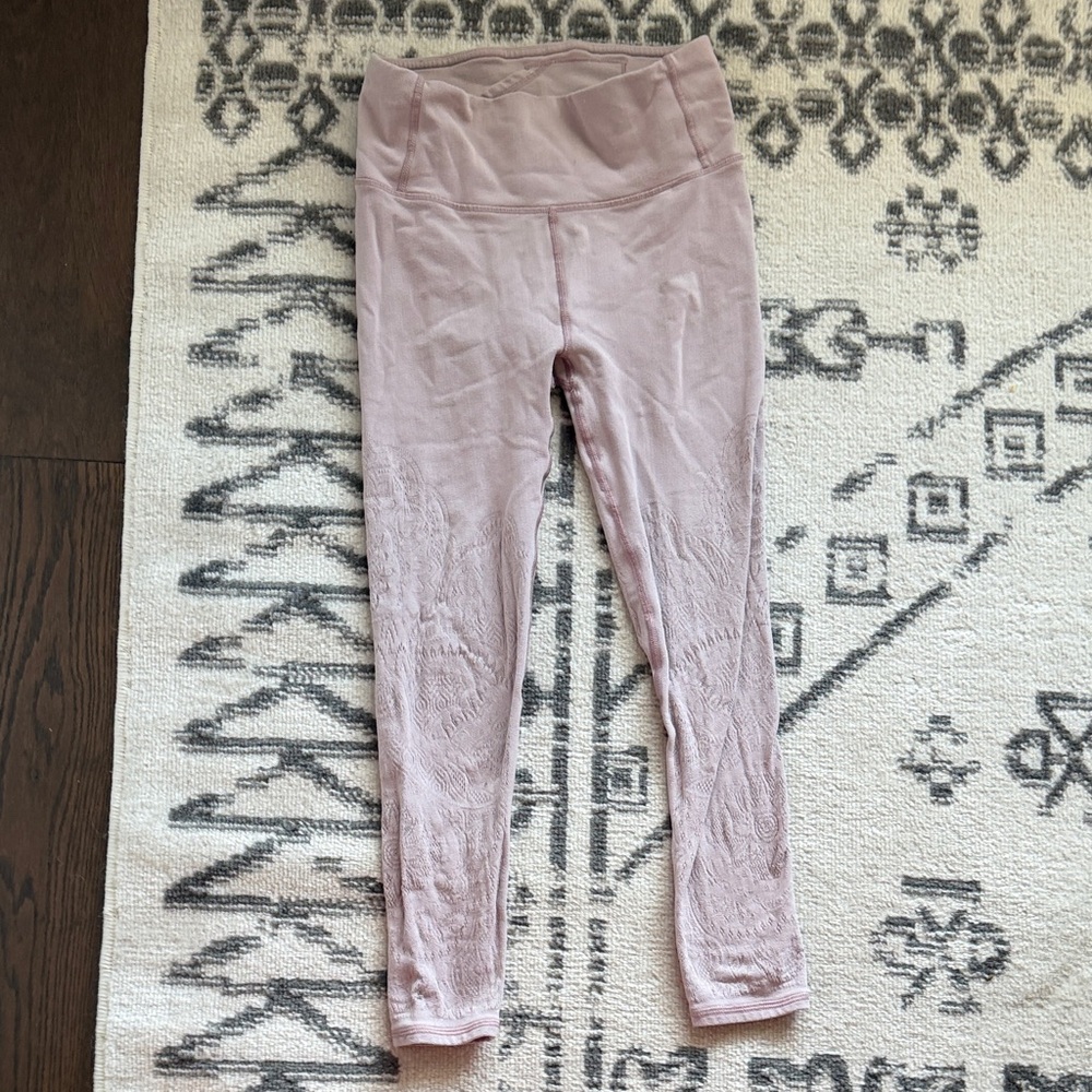 Lululemon Reveal Pink Leggings